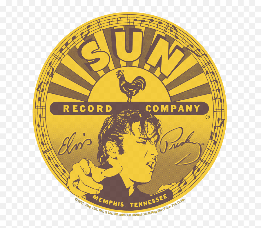 Pin - Sun Records Label Png,Sun Records Logo