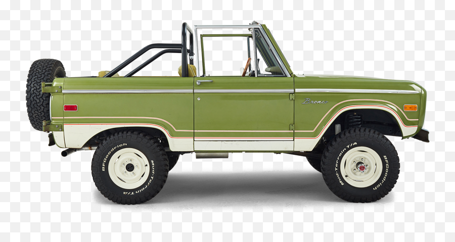 Stroppe Baja Edition 1975 Ford Bronco Classic Broncos - Ford Bronco Cartoon Png,Green Ranger Png
