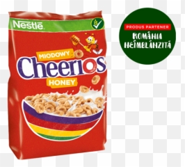 Nestle Honey Cheerios 5 Whole Grain - Cheerios Miodowe Png,Cheerios Png