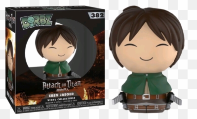 Attack - Eren Jaeger Dorbz Vinyl Figure Eren Jaeger Funko Pop Png,Eren Png