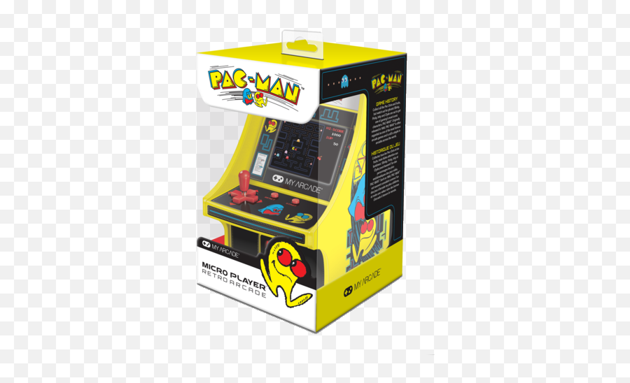 Review My Arcade Micro Players - Galaga U0026 Pacman Arcade Pac Man Png,Galaga Ship Png