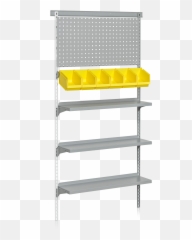 Wall Shelf Combination 2 Additional - Wire Shelving Png,0 Png