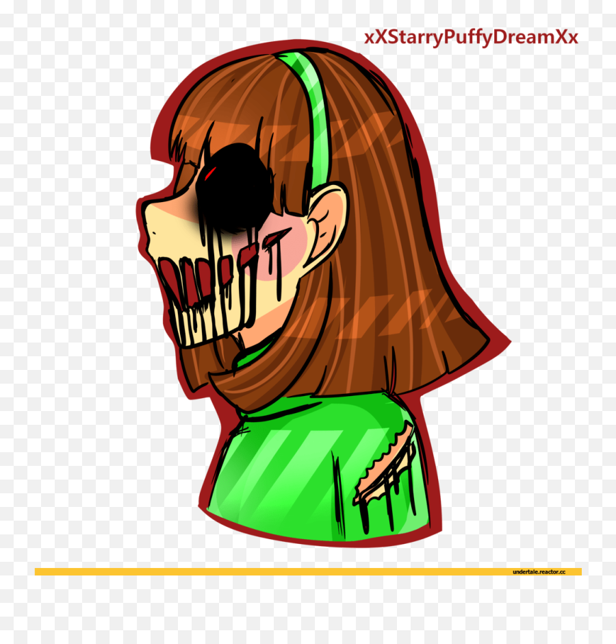 Xxstarrypuffydreamxx Chara Undertale - Illustration Clipart Hair Design Png,Chara Png