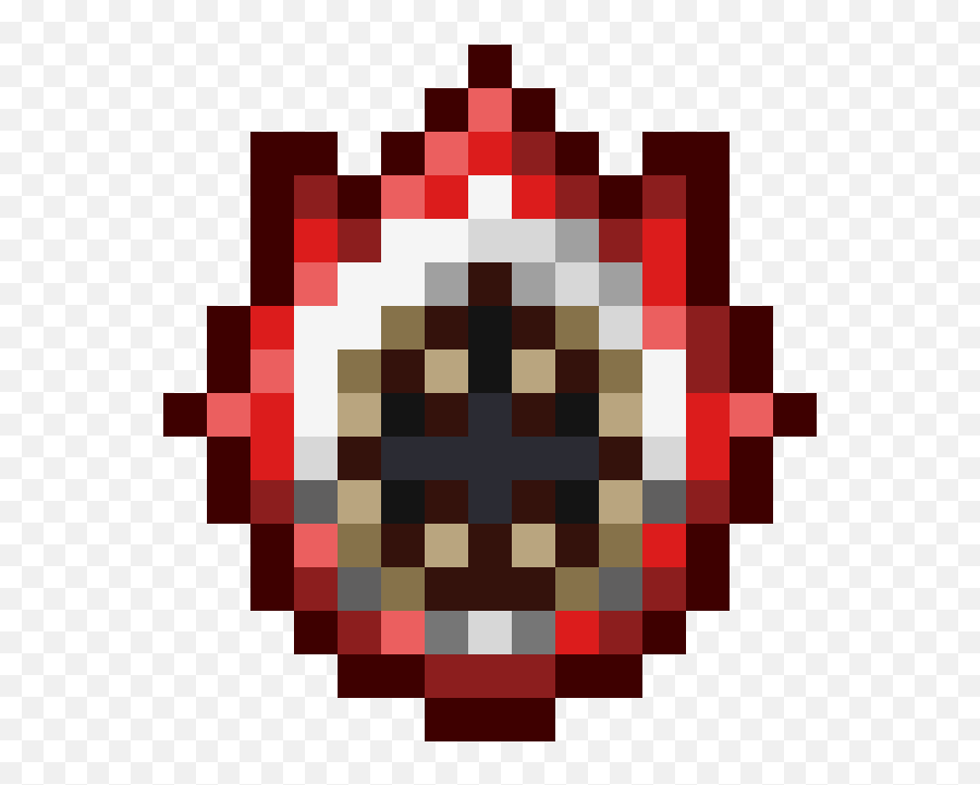 Shield Of Cthulhu Pixel Art Maker - Fire Resistance Icon Minecraft Png,Cthulhu Transparent