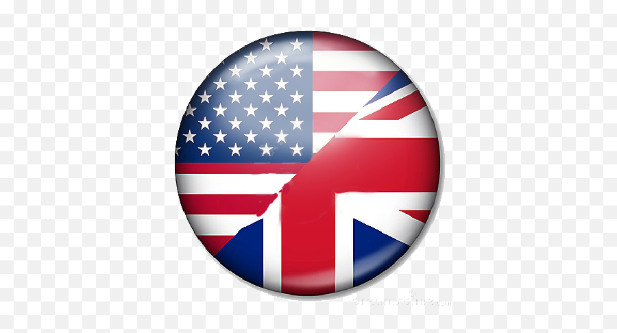 English Language Icon Png - American Flag Round Png,Language Icon Png