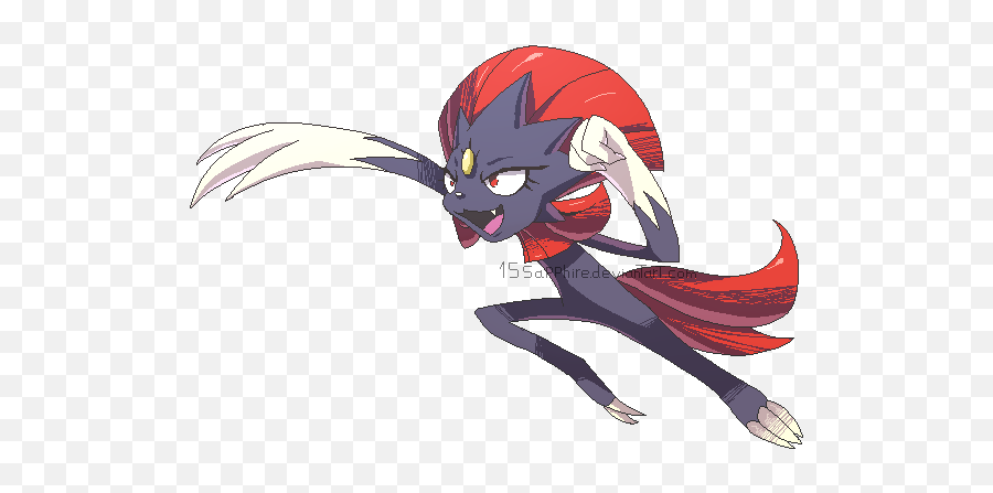 A 4chan Archive Of - Weavile Sprite Png,Weavile Png