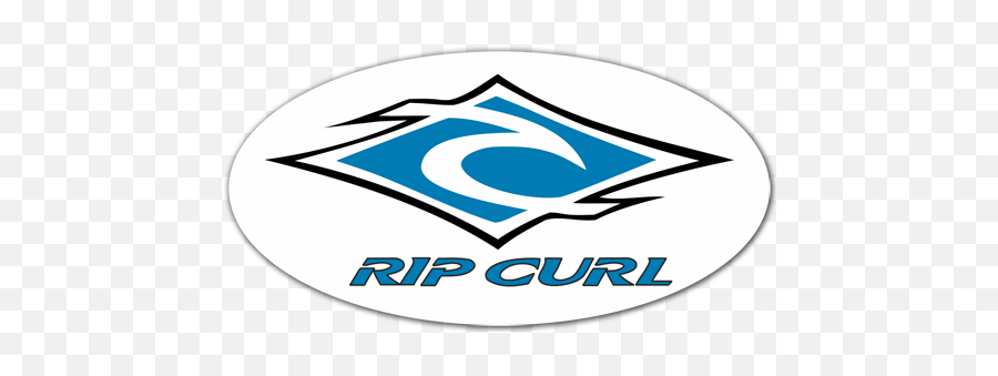 Sticker Rip Curl Oval - Vertical Png,Ripcurl Logo