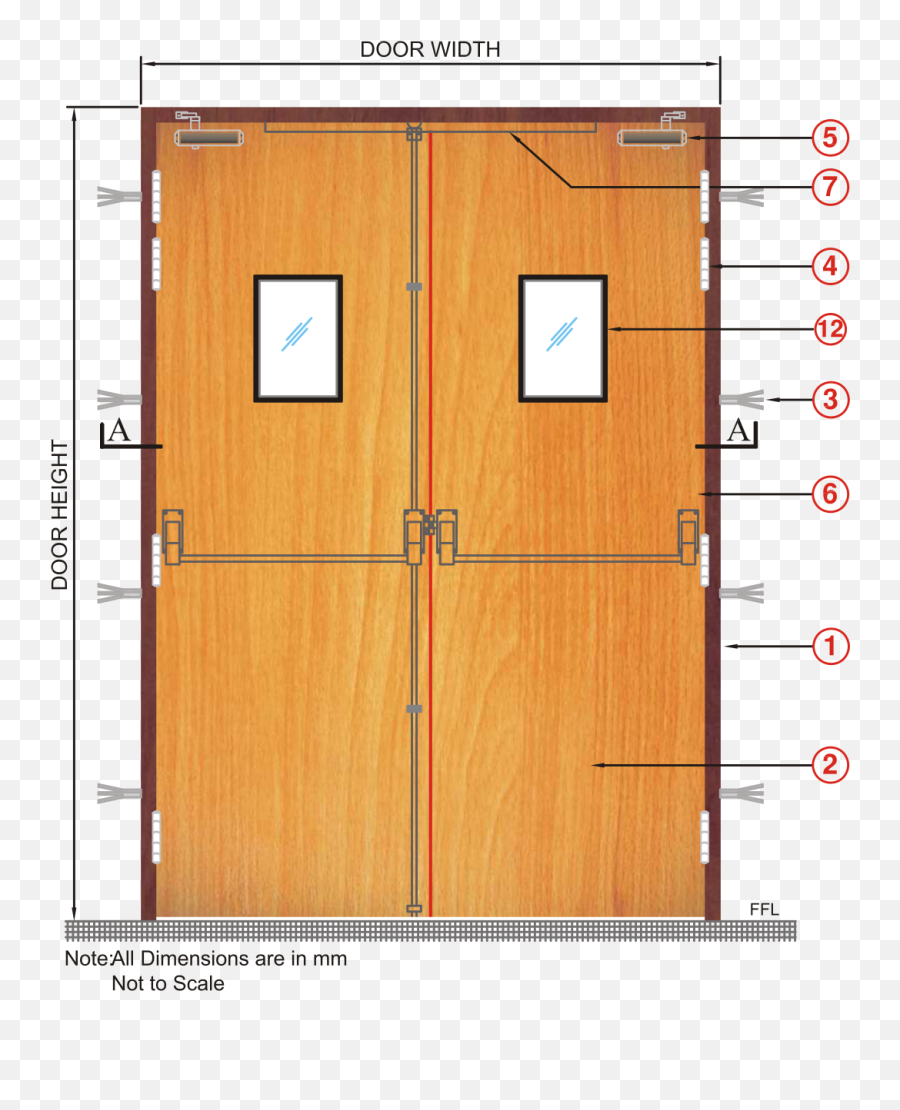 Wood Door Png - Page5 Wooden Fire Rated Door 1332558 Dimension Of Fire Rated Door,Wood Door Png