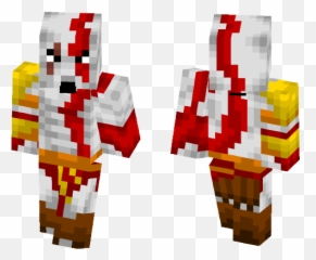 Download Kratos God Of War 3 Minecraft Skin For Free - Skin Warrior Red Minecraft Png,Kratos Transparent