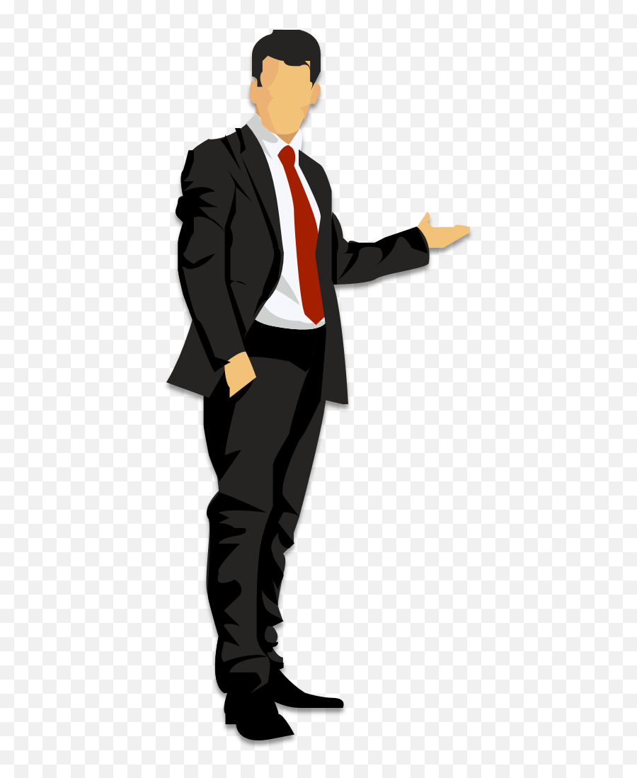 Cartoon Business Man Free Clipart Hq - Man In Suit Clipart Business Man  Png,Dude In. Suit Icon Png - free transparent png images 