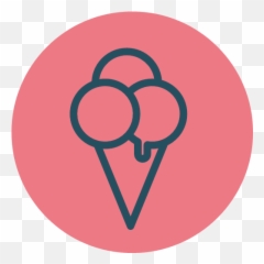 July Ice Cream Icecream Sweet Icon Png
