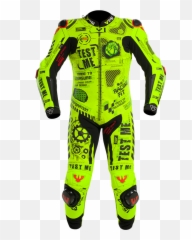 Test Me - LEATHER RACE SUIT PSí Hubík Motorcycle Suit png