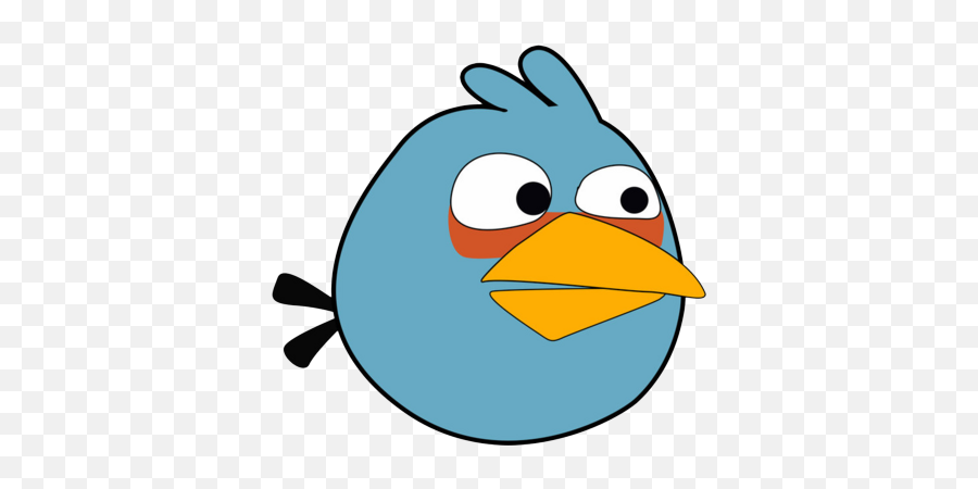 Blue Angry Bird Psd Free Download - Blues De Angry Birds Png,Angry Birds Icon Set
