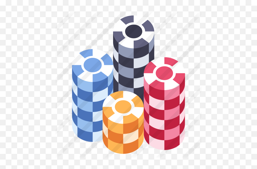 Gambling Chips - Vertical Png,Icon Gambler Helmet