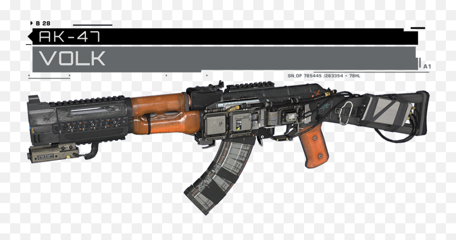 Volk Ak - Call Of Duty Infinite Warfare Weapons R3k Png,Ak47 Icon