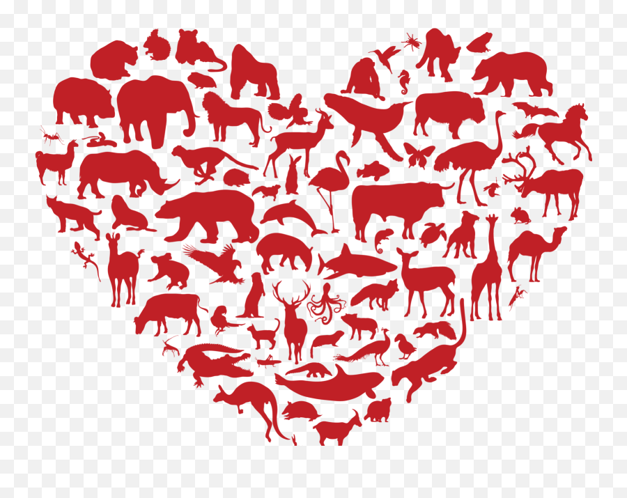 Animal Silhouettes Designs Themes Templates And - Ole Sereni Hotel Valentine Png,Social Media Icon Silhouettes