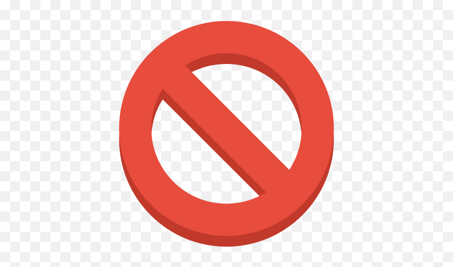 Stop Icon Png 161736 - Free Icons Library Ban Icon Png,Red X Icon Transparent Background