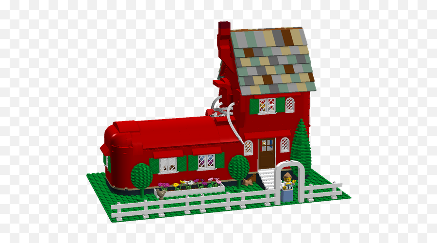 Lego Ideas - The Old Lady Who Lives In A Shoe Construction Set Toy Png,Orisa Transparent