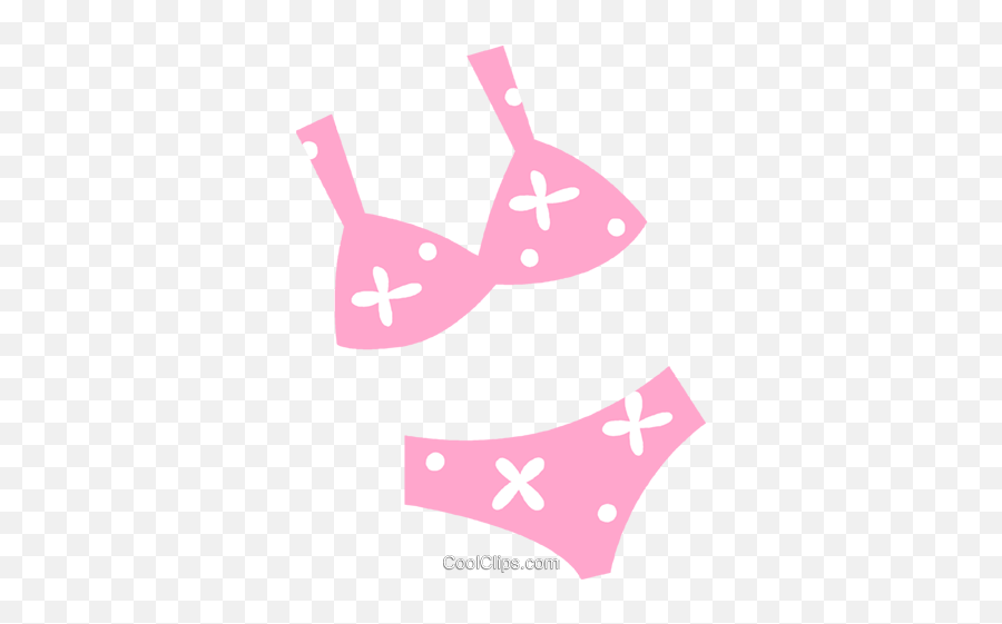 Bikini Bathing Suit Royalty Free Vector Clip Art - Bathing Suit Clipart Png,Bikini Transparent Background