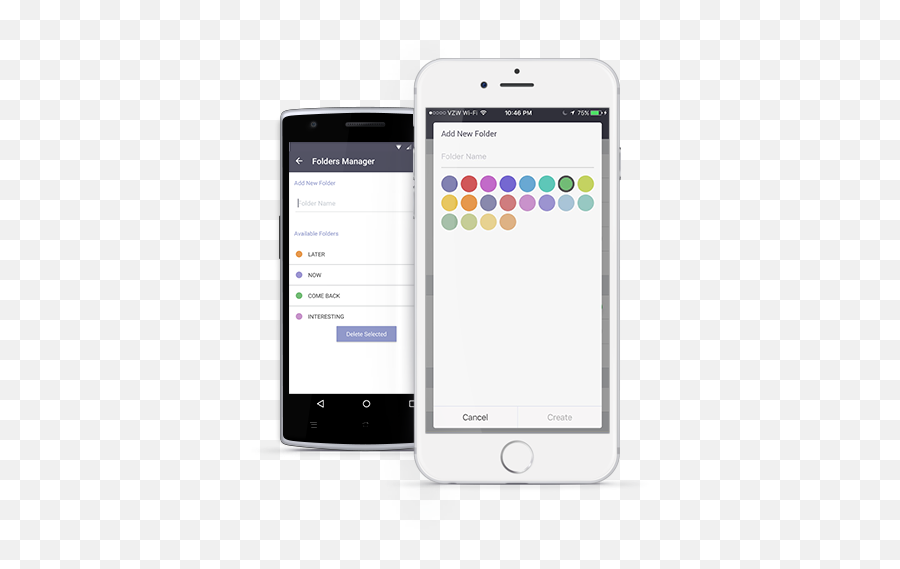 Protonmail Mobile V160 Release Notes - Protonmail Blog Vertical Png,Iphone Folder Manager Icon