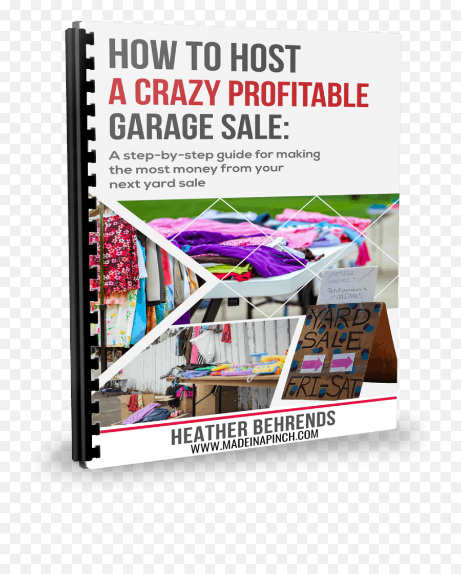How To Host A Crazy Profitable Garage Sale Ebook Made In - International Church Of The Foursquare Gospel Png,Garage Sale Png