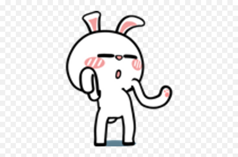 Sticker Maker - Hyperrabbit King Of Dance Line Sticker Rabbit Dancing Png,Dancing Animated Icon