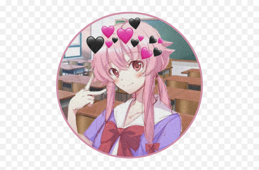 Freetoedit Yunogasai Pfp Anime 330852048071211 By Ily - Girly Png,Pastel Anime Icon