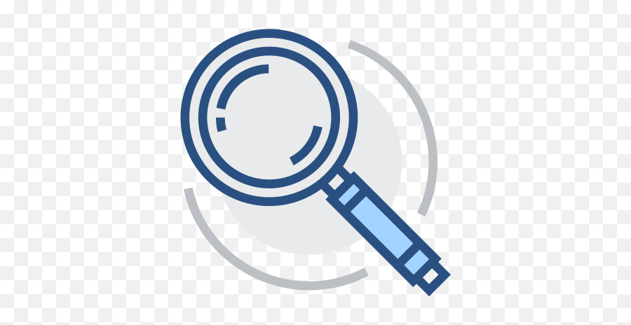 Magnifier Vector Icons Free Download In Svg Png Format - Research,Magnifier Icon