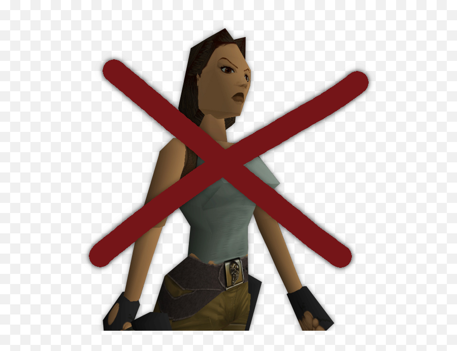 Tydkawow 005 Lara Croft Is Banned - Baseball Bat Png,Tomb Raider Ii Icon