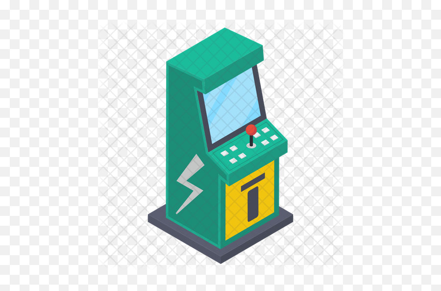 Arcade Joystick Machine Icon - Video Game Arcade Cabinet Png,Arcade Cabinet Png