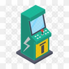 Arcade Joystick Machine Icon - Video Game Cabinet png