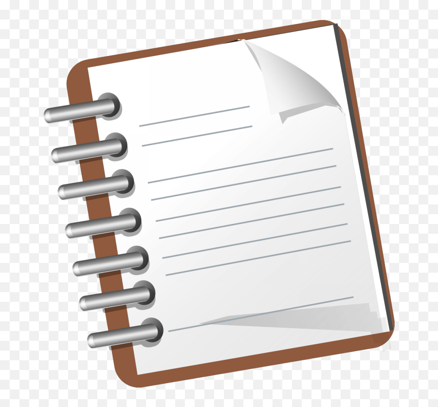 Notepad Png - Notebook Clipart Transparent Background,Notepad Png