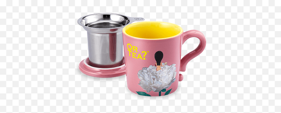 Or Tea Pink Mug - Tea Png,Tea Cup Transparent