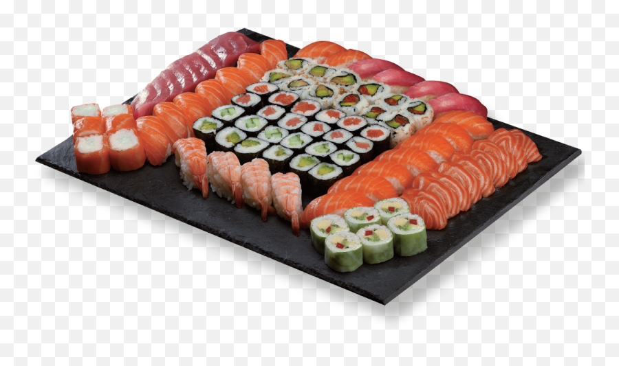 California Roll Sushi 07030 Platter - Sushi Platter Png,Sushi Transparent
