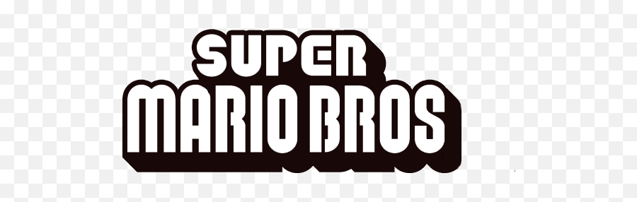 Super Mario Bros Logo Png 2 Image - New Super Mario Bros Wii,Super ...