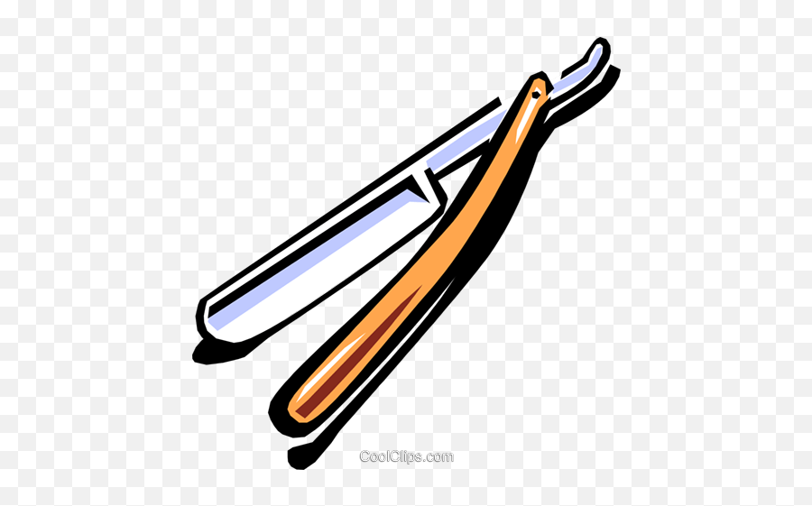 Download Hd Barberu0027s Razor Royalty Free Vector Clip Art - Clip Art Png,Barber Razor Png