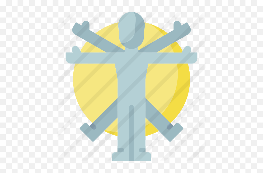 Vitruvian Man - Graphic Design Png,Vitruvian Man Png