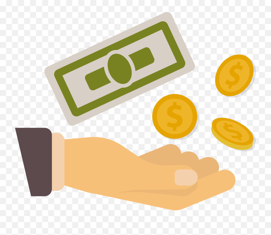 Graphics Vector Clip Art Image - Animated Money Gif Transparent Background Png,Hand With Money Png