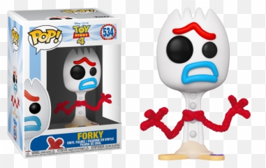 Toy Story 4 Funko Pop Forky - png