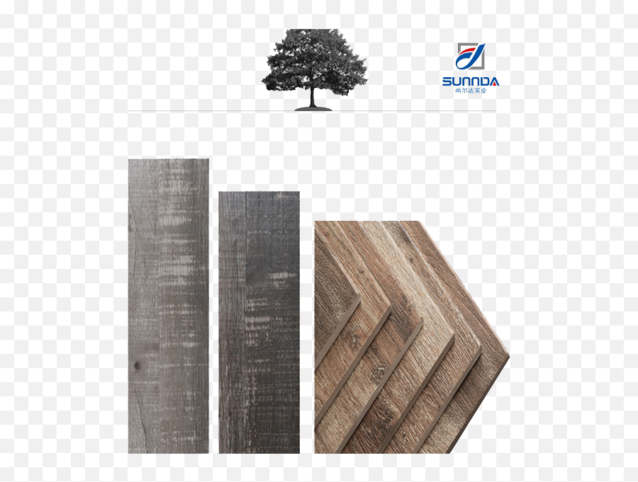 3d Digital Printing Wood Plank Look Porcelain Tile 6x36 Grey - Plywood Png,Wooden Plank Png