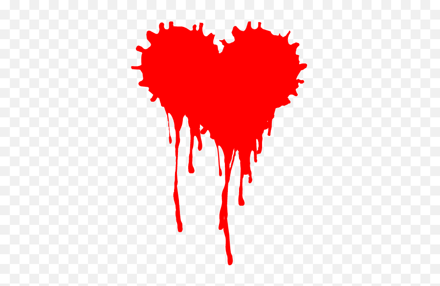 Blood Bloody Heart Stickerfreetoedit - Heart Png,Bloody Heart Png