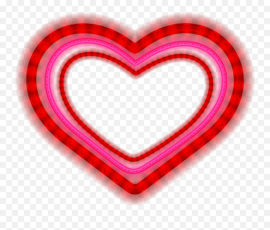 Shining Heart Png Clipart Image - Love Heart And Red Rose Png,Shining Png