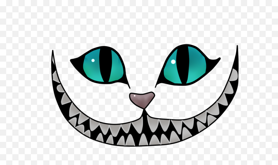 Cheshire Cat Png Picture - Alice In Wonderland Cat Smile Png,Cat Eyes Png