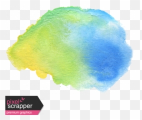 Watercolor Kit 6 - Paint 7 Color graphic by Marisa Lerin Png Yellow And Blue