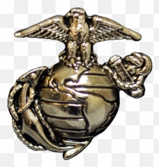 Silver Eagle Globe Anchor Tie Tack - Eagle Png,Eagle Globe And Anchor Png