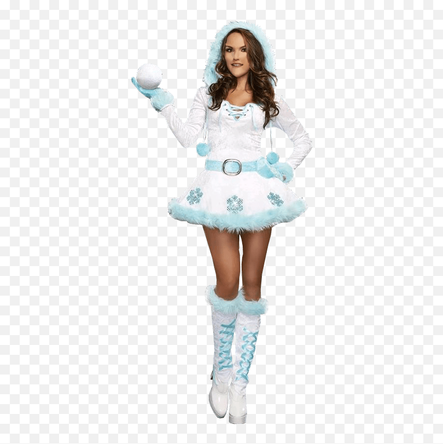 Snow Girl Christmas No Background Image - Ice Ice Baby Costumes Png,Christmas Snow Png