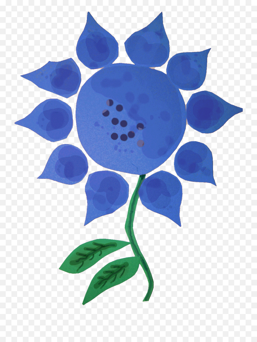 Blue Flower - Blue Flower Png,Blue Flower Png