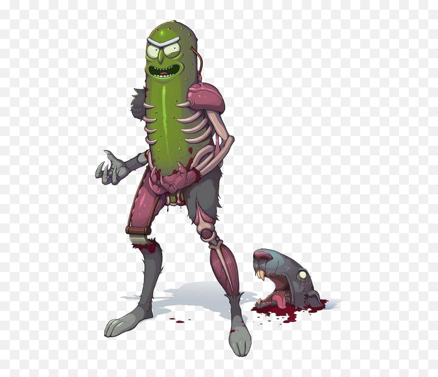 Rick And Morty Png Image - Rick And Morty Pickle Rick Art,Pickle Rick Png