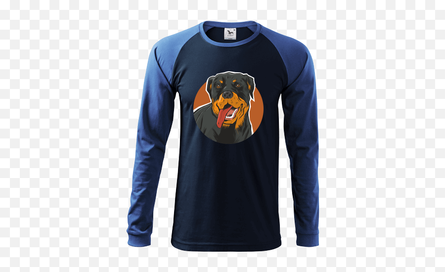 Menu0027s Long Sleeve T - Shirt Street With Printing Rottweiler Png,Rottweiler Png