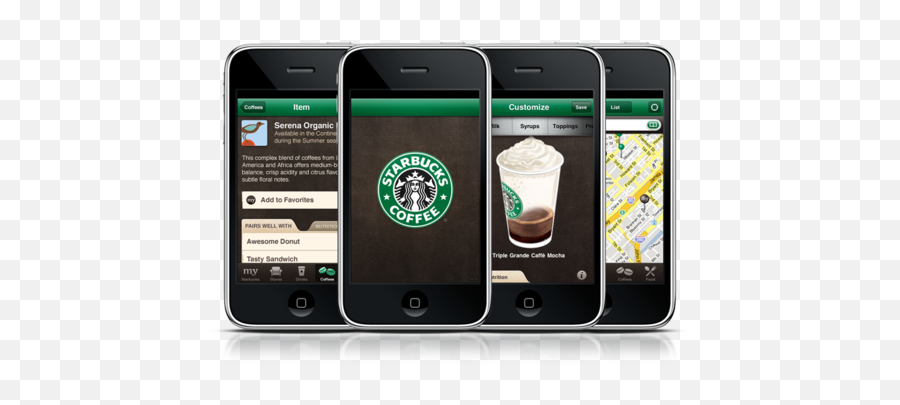 History U0026 Timeline Starbucks - App Starbucks Png,Starbucks Logo Transparent Background
